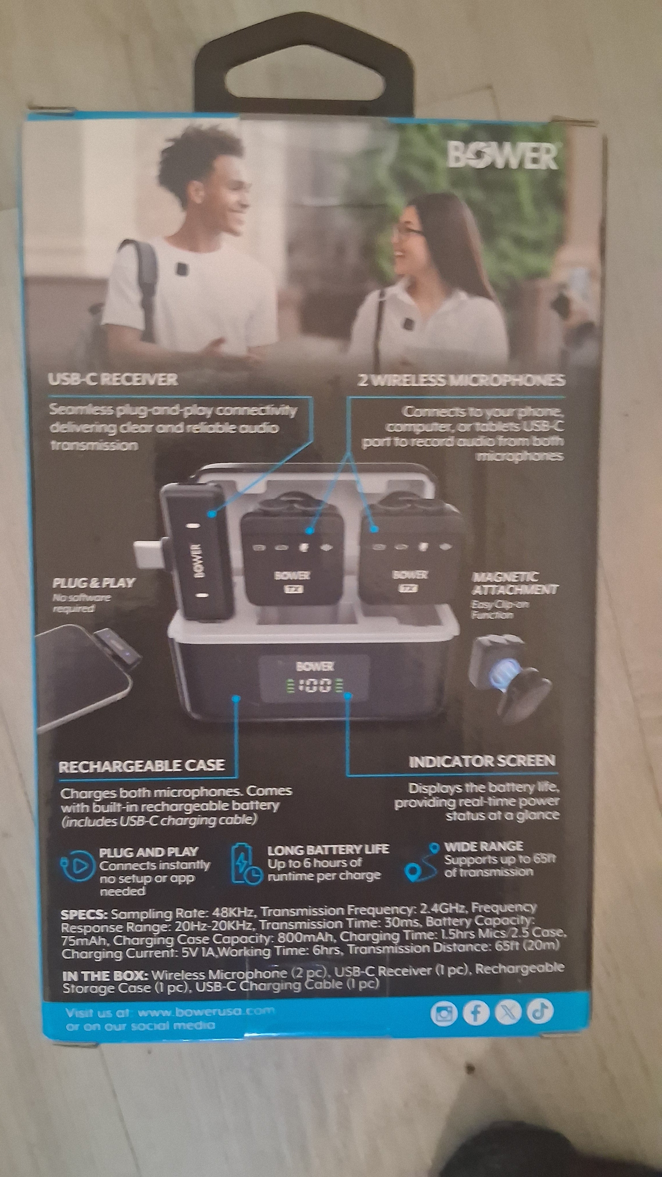 Wireless Bluetooth Microphones