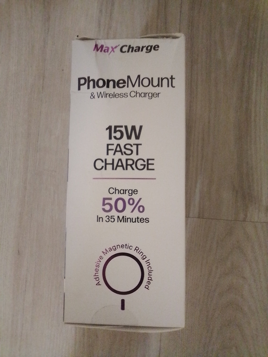 Phone mount and wireless charger