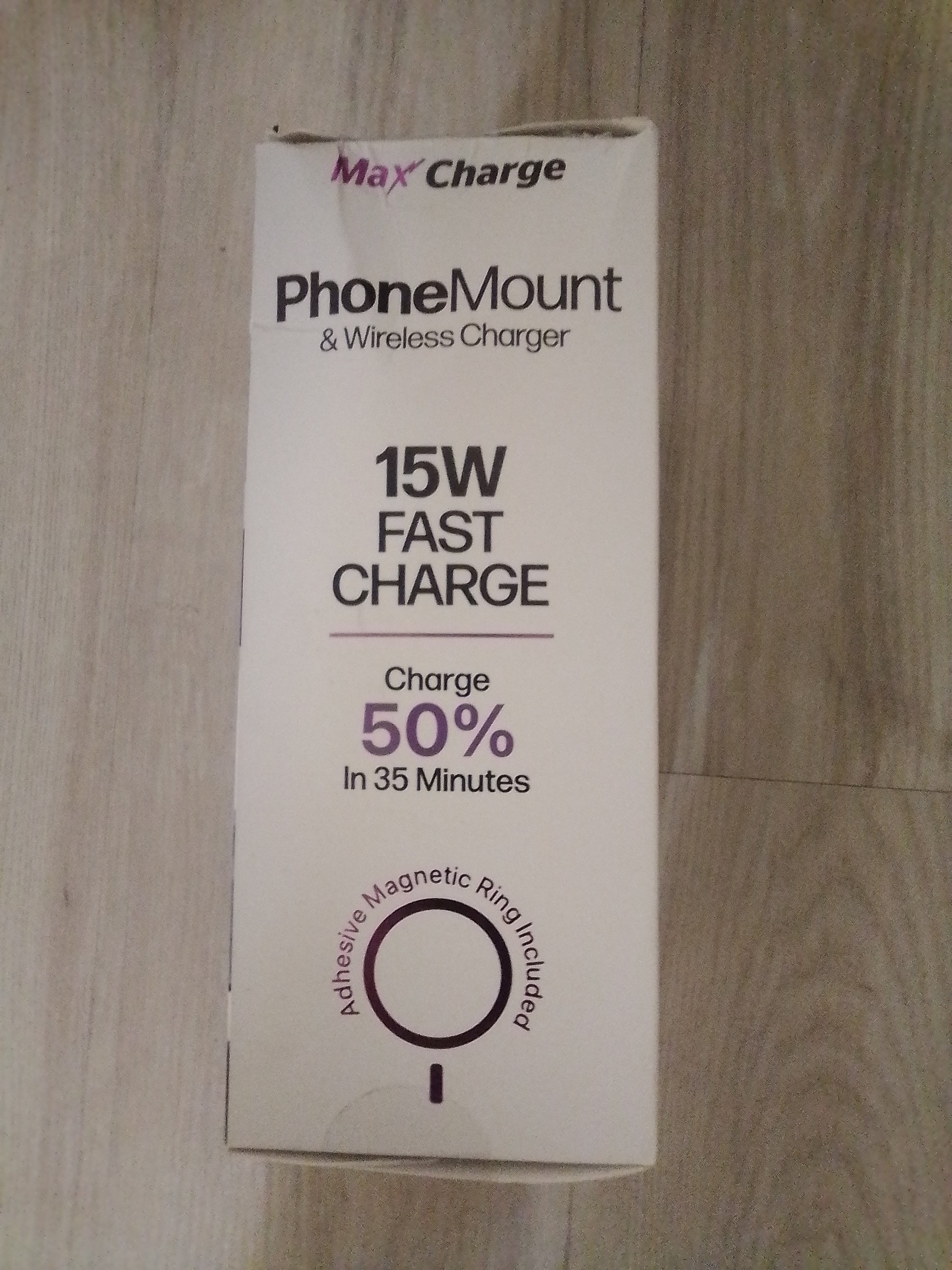 Phone mount and wireless charger